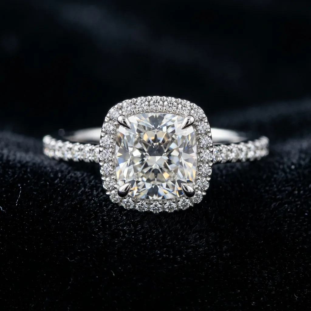 Halo Engagement Ring